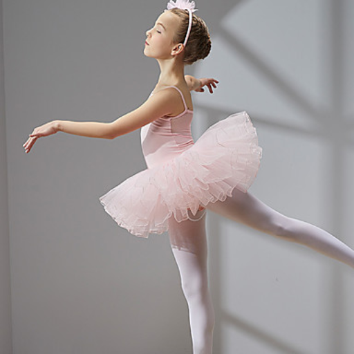 Garçon Portant Une Jupe Tutu Rose Et S'amusant Cours De Ballet Avec Des  Filles Sur Le Cours De Ballet De Fond