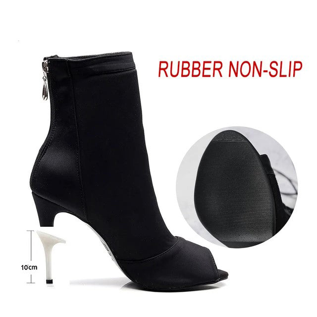 Bottines danse Assa rubber sole Talons 10cm T40