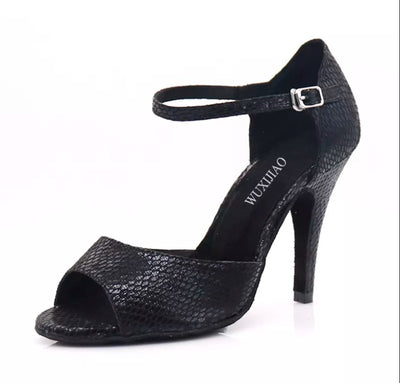 Chaussures de danse coloris noir - Talons de 6 à 10cm