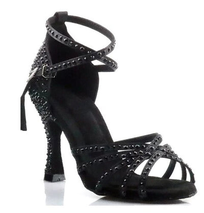 Chaussures de danse strass noir taille 37 Talons 6cm