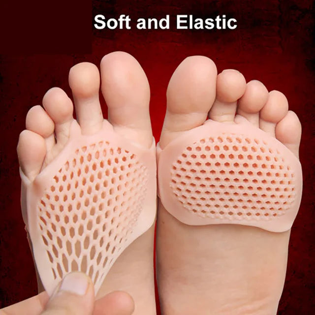 1 Paire Foot Undeez - en gel silicone couleurs disponibles transparent ou chair