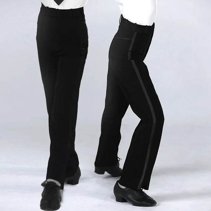 Pantalon de danse latine taille haute enfant et adulte