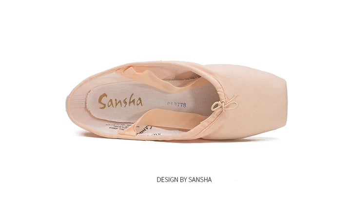 Chaussons Pointes Canvas Sansha pour débutant