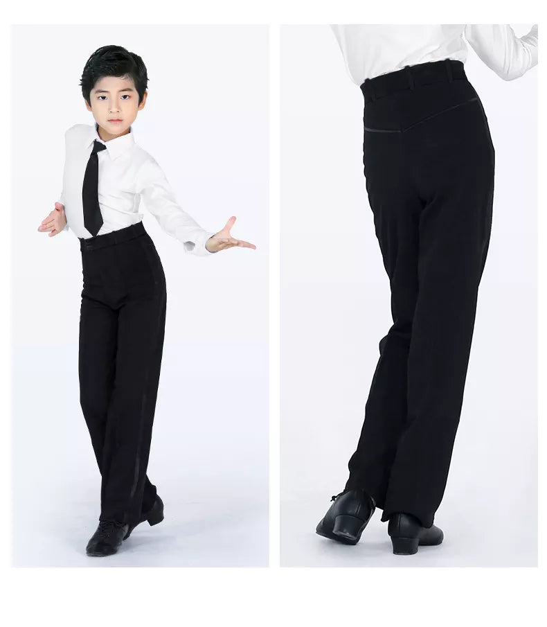 Pantalon de danse latine taille haute enfant et adulte