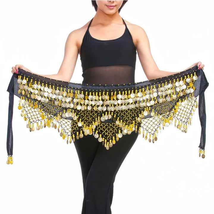 Foulard Bellydance Coins Samara