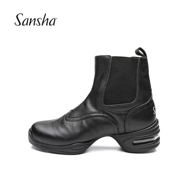 Boots Black Cow cuir Sansha
