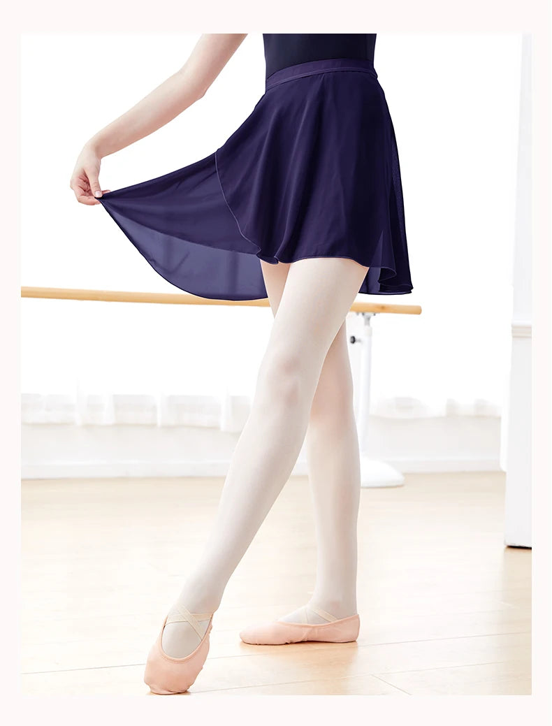 Jupette mousseline à nouer Perrine