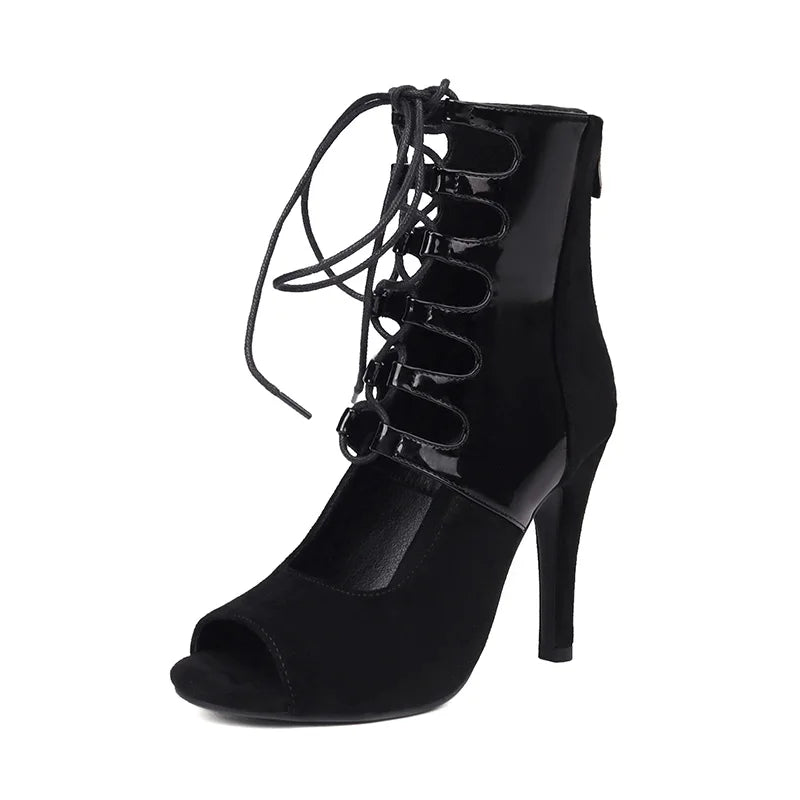 Bottines danse Carine Talons 9cm Taille 39