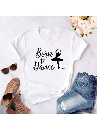 T-shirt manches courtes logo Dance plusieurs modèles
