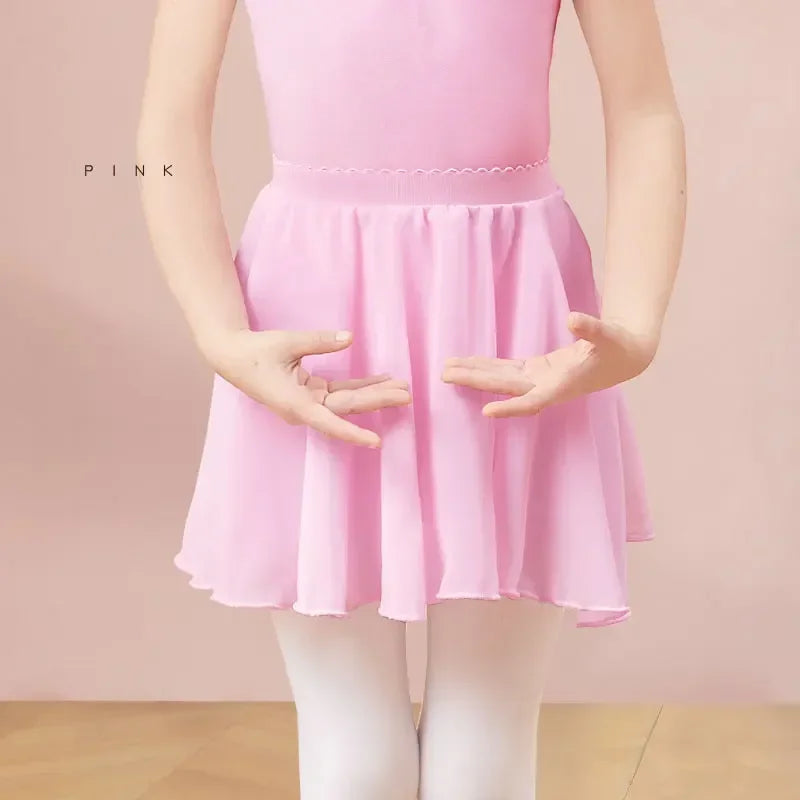 Jupette mousseline taille élastique Klarys