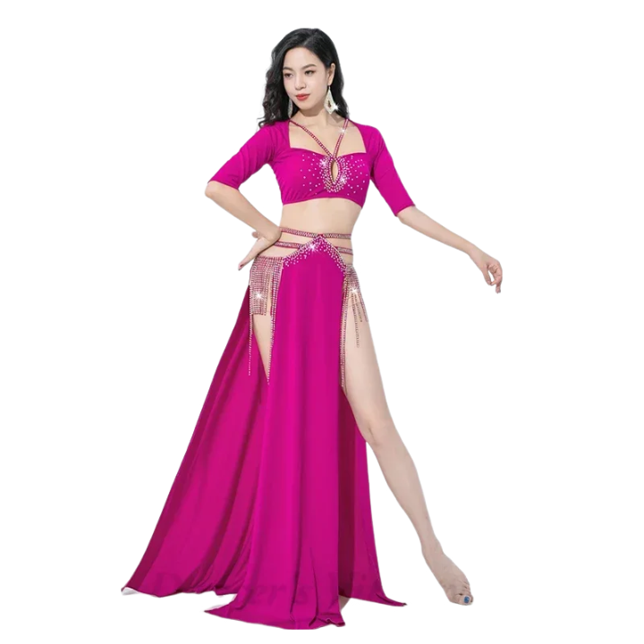 Ensemble Top et Jupe longue Belly Dance Tashi