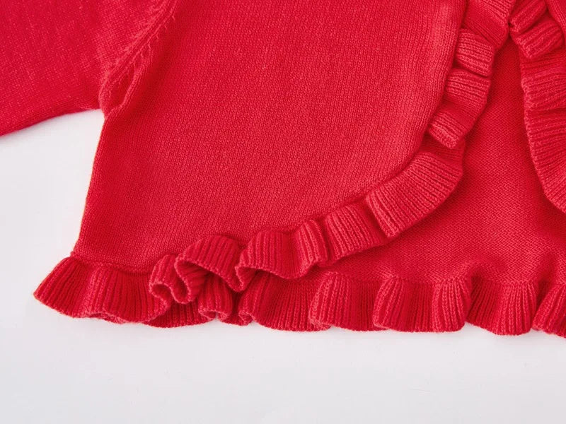 Veste courte manches longues avec bouton