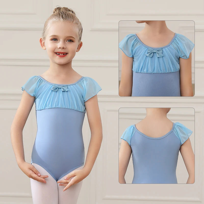 Justaucorps manches courtes avec pression Cybèle