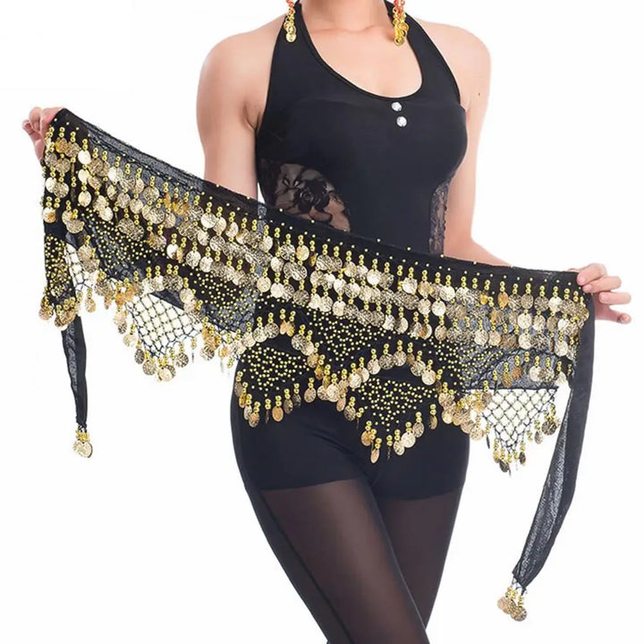 Foulard Bellydance Coins Samara