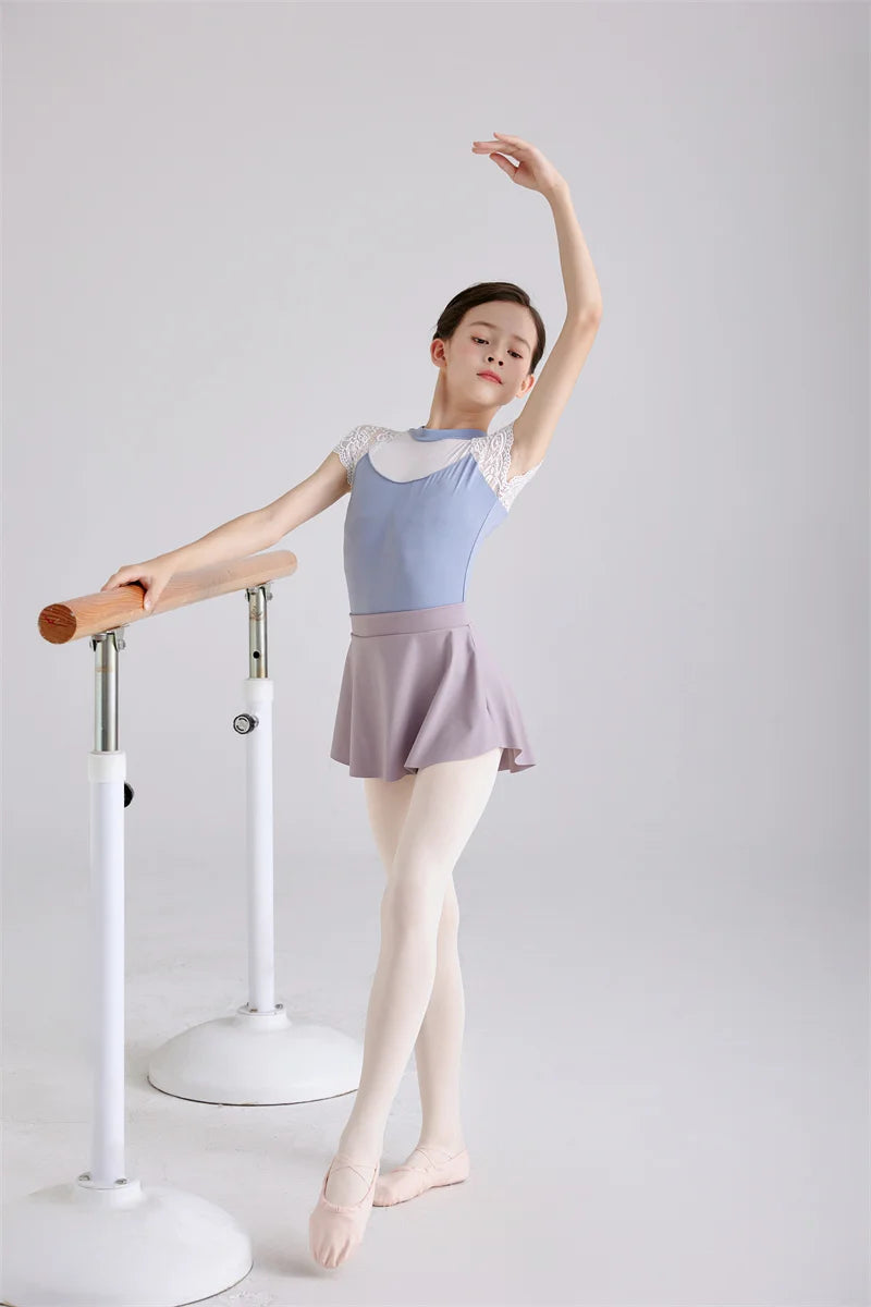 Jupette mousseline taille élastique Anggun