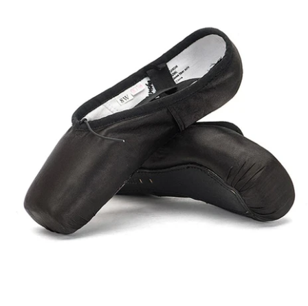 CHAUSSONS POINTES SATIN SANSHA coloris noir