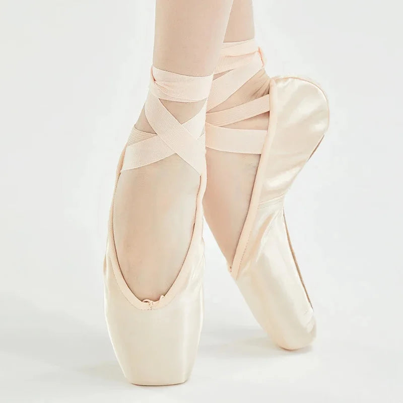 Chaussons danse Classique Pointes satin rose Sansha modèle