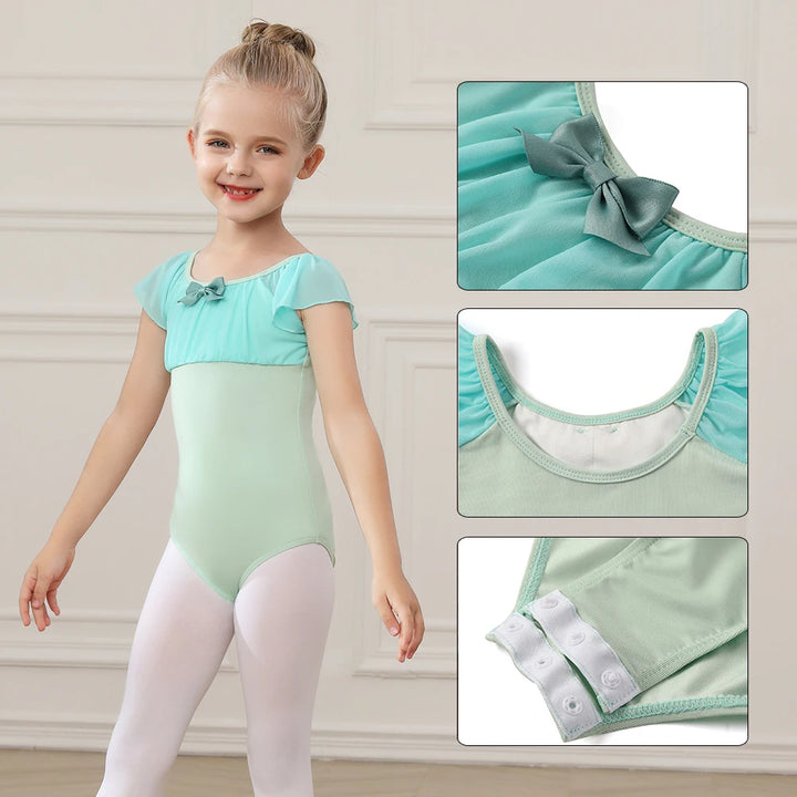 Justaucorps manches courtes avec pression Cybèle