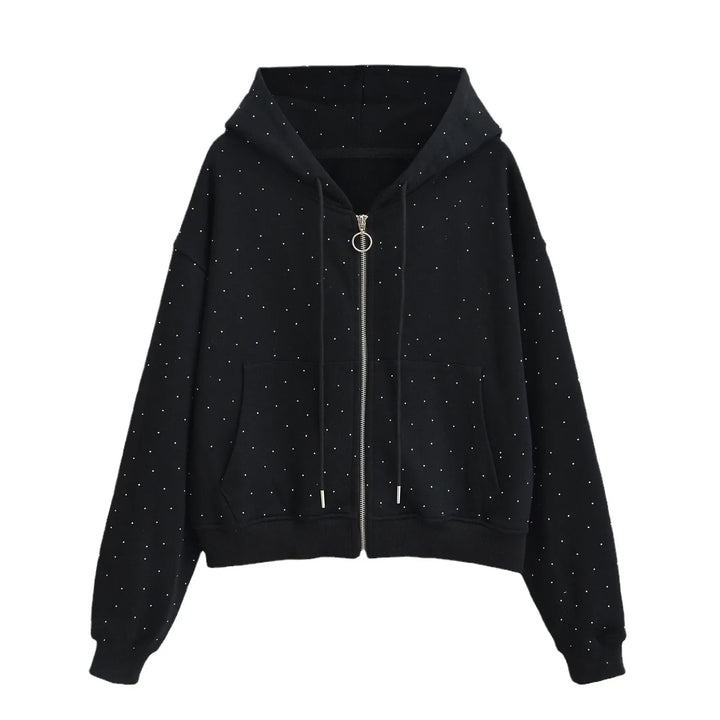 Veste Sweat loose capuche et zip