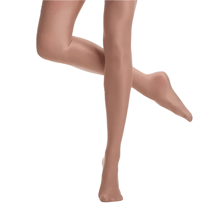 Collants de danse brillant avec pieds