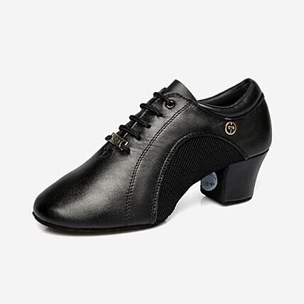 Chaussures de danse - Sneakers en cuir pour femme - 2 coloris au choix: noir ou rouge - Talons de 5cm - 2 Modèles au choix: pour danse en extérieur / pour danse à l'intérieur - Dance Store