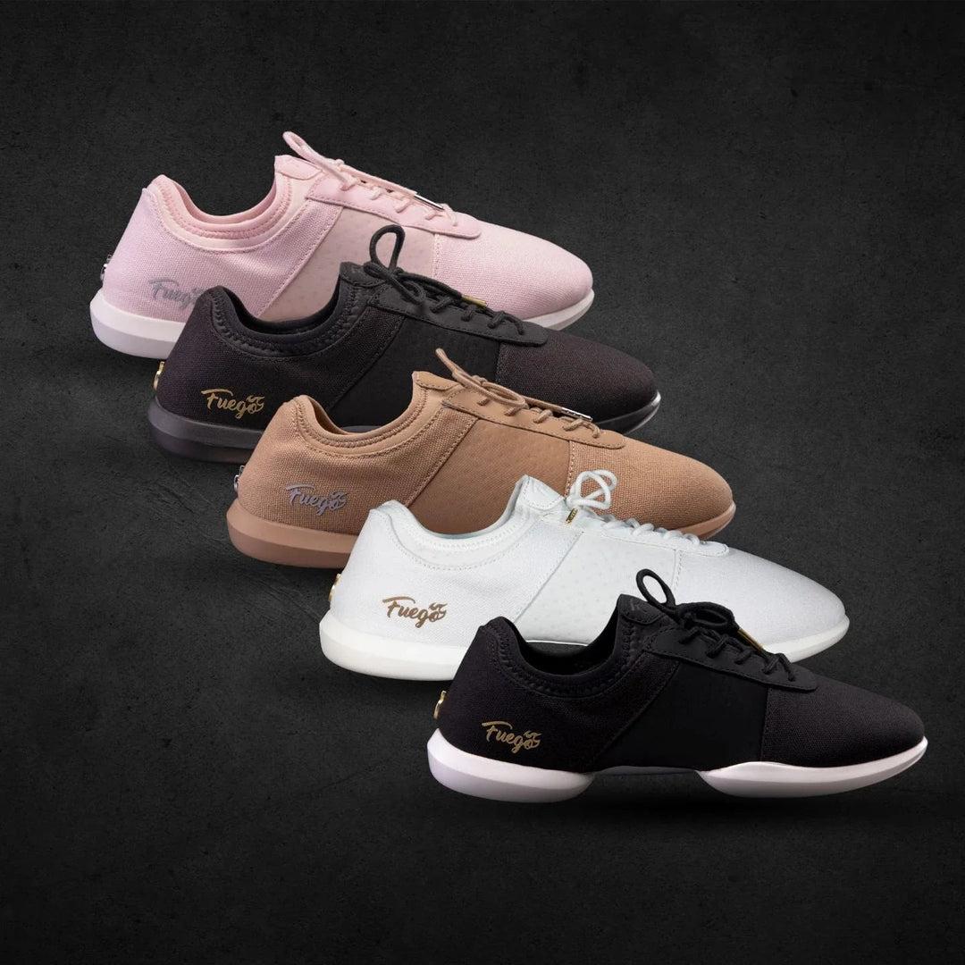 Baskets basses bi semelle colorees Fuego