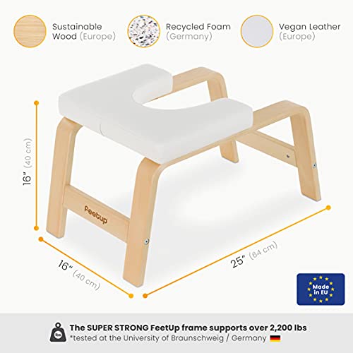 FeetUp Tabouret de Yoga pour Poirier & Postures inversées