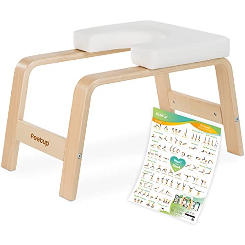 FeetUp Tabouret de Yoga pour Poirier & Postures inversées