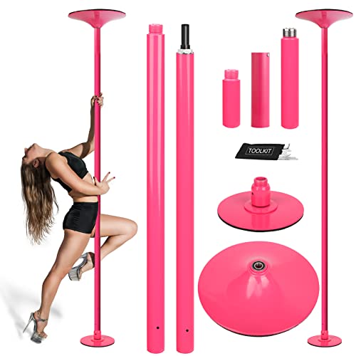 Barre Pole Dance 360 spin rose