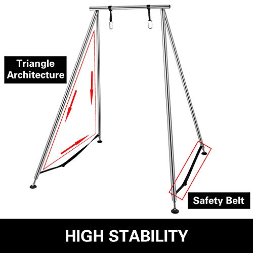 Structure balançoire pour danse aérienne ou yoga avec ou sans hamac