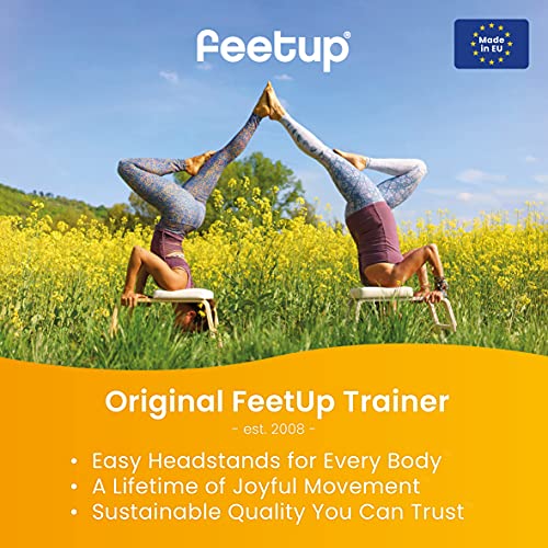 FeetUp Tabouret de Yoga pour Poirier & Postures inversées