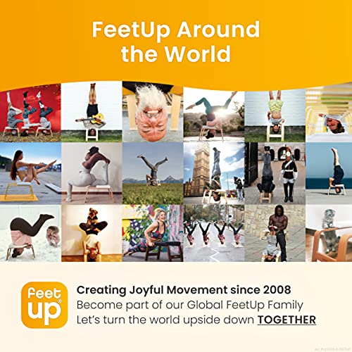 FeetUp Tabouret de Yoga pour Poirier & Postures inversées