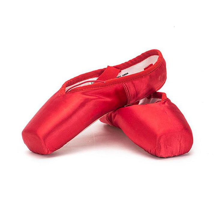 Chaussons Pointes satin Sansha rouge