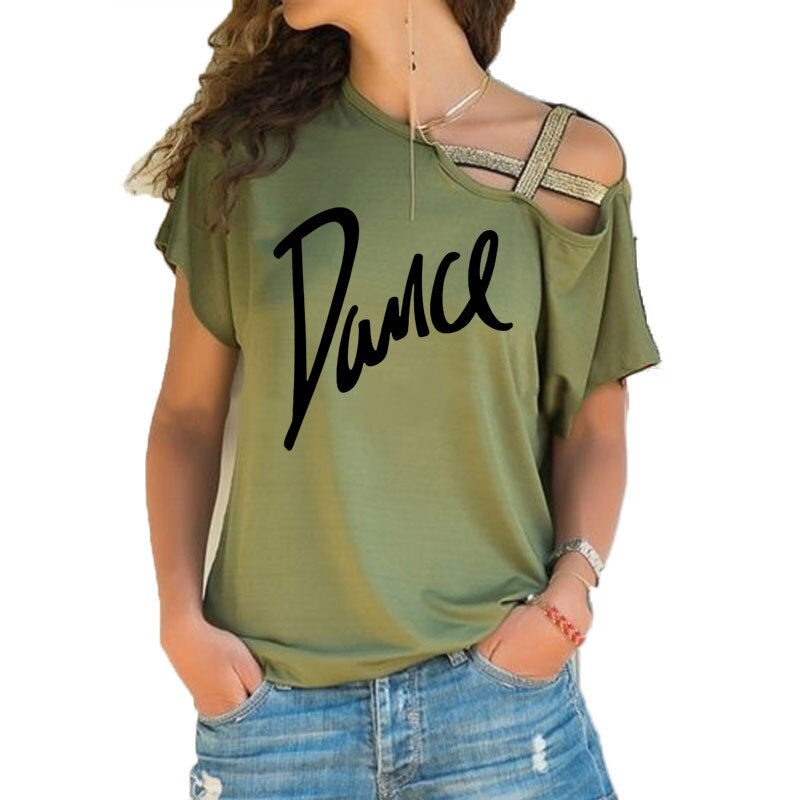 T-shirt manches courtes logo Dance 5 coloris au choix