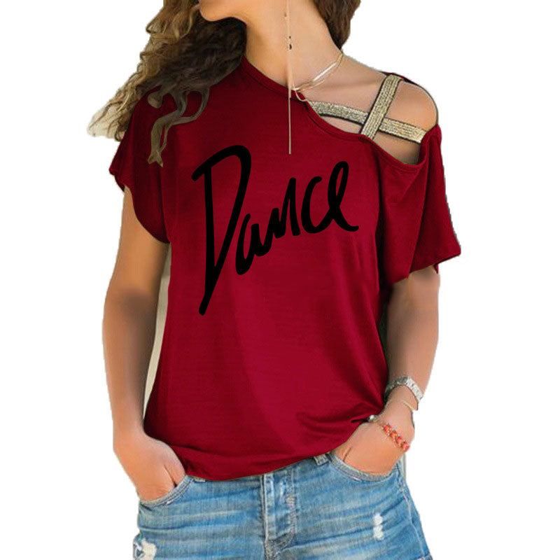 T-shirt manches courtes logo Dance 5 coloris au choix