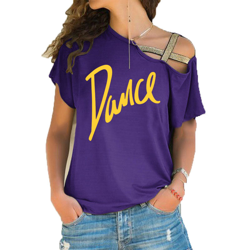 T-shirt manches courtes logo Dance 5 coloris au choix