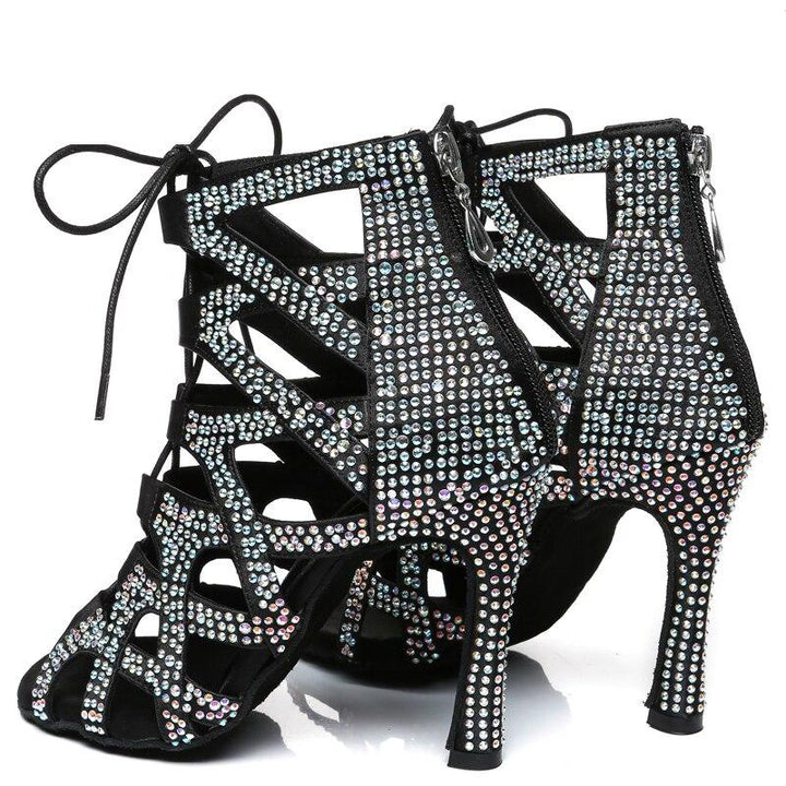 Bottines strass Genevieve Talons de 6 à 10cm