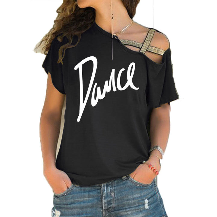 T-SHIRT MANCHES COURTES LOGO DANCE 3 coloris au choix