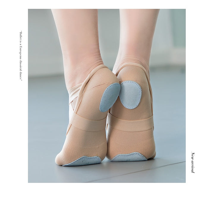 Chaussons danse et yoga durable et extensible