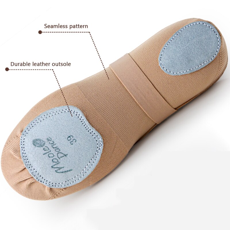 Chaussons danse et yoga durable et extensible