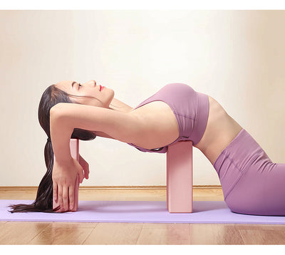 Bloc de yoga Eva - 23 x 15 x 7.5 cm- 6 coloris au choix 1 ou 2 PCS