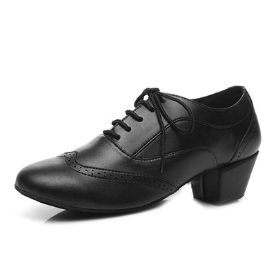 Chaussures de danse cuir noir