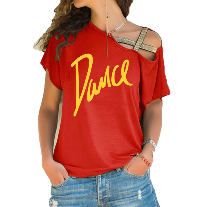 T-SHIRT MANCHES COURTES LOGO DANCE 3 coloris au choix