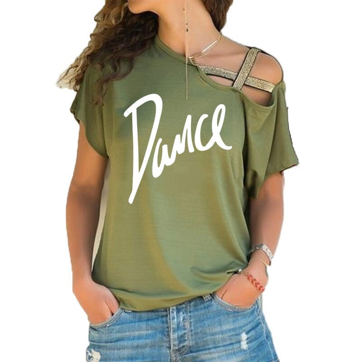 T-shirt manches courtes logo Dance 5 coloris au choix