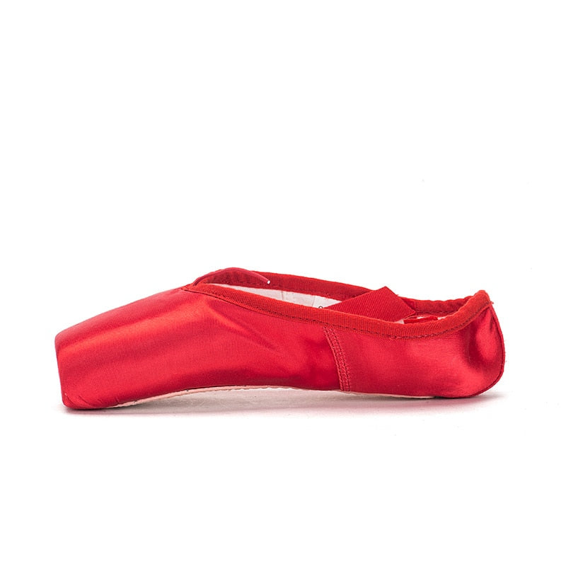 Chaussons Pointes satin Sansha rouge