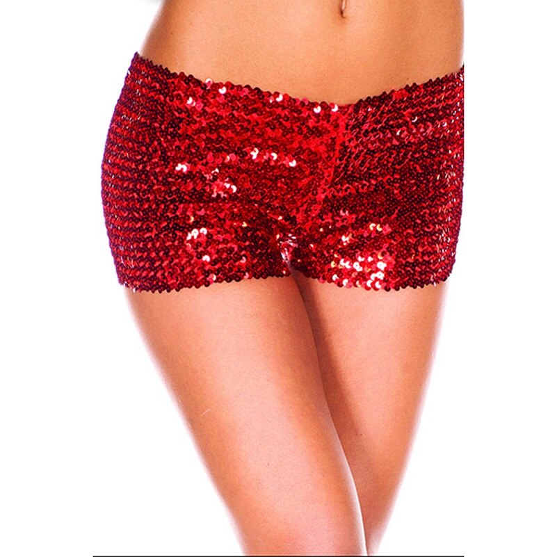 Short à paillettes