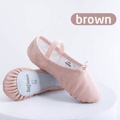 Chaussons demi-pointes cuir DayDance