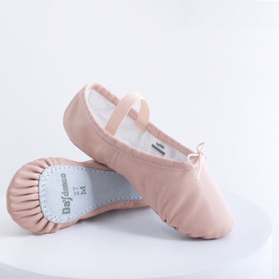 Chaussons demi-pointes cuir DayDance