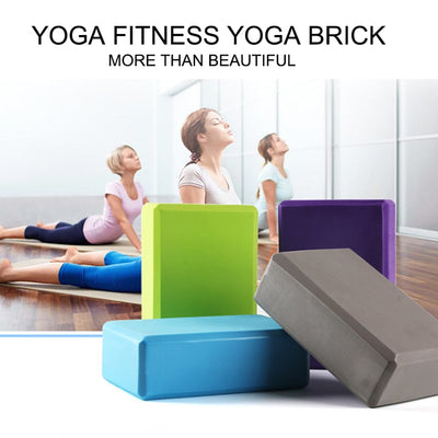 Brique Bloc de yoga Eva par lot de 2 Pièces - 9 coloris au choix