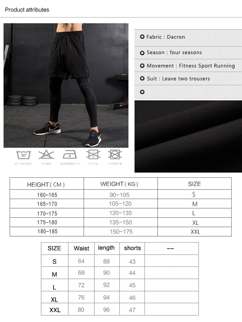 2pcs Short & Legging quick-dry